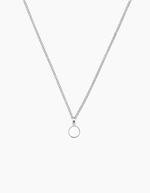 Load image into Gallery viewer, Round ice necklace silver