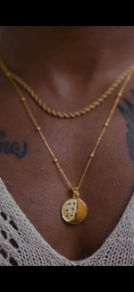 Load image into Gallery viewer, Round ktago gold plated