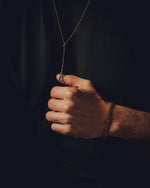 Load image into Gallery viewer, Triangle necklace silver