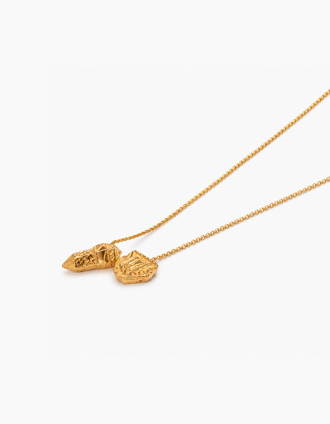 Pharaoh’s Legacy Double Amulet Necklace