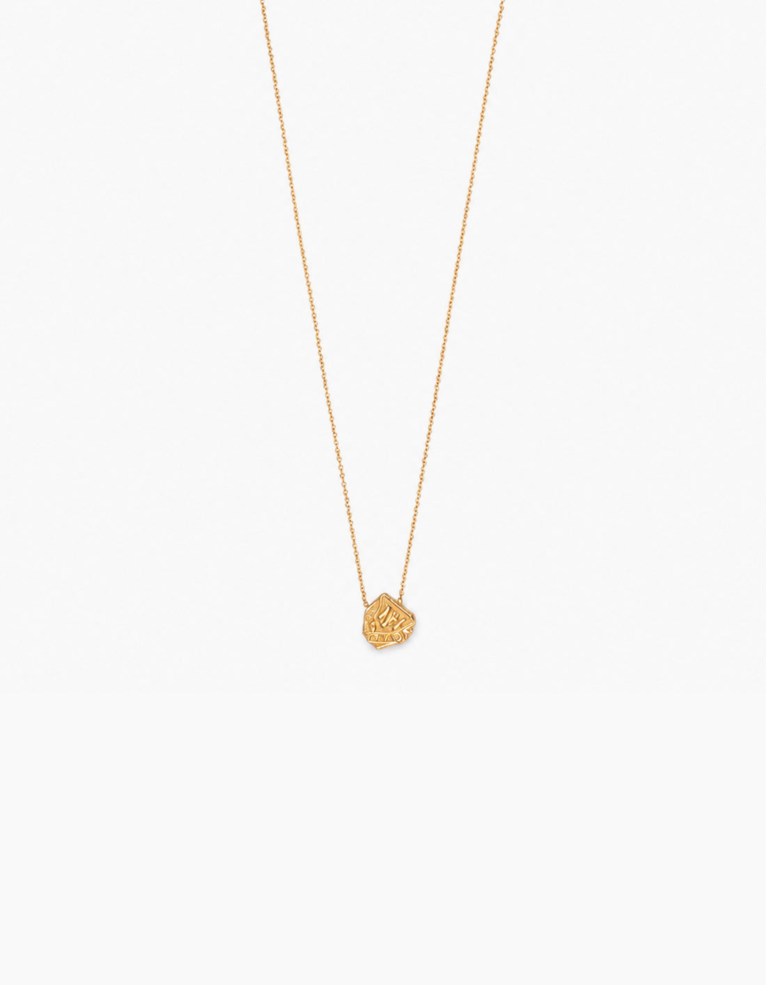Heritage Crest Pendant Necklace