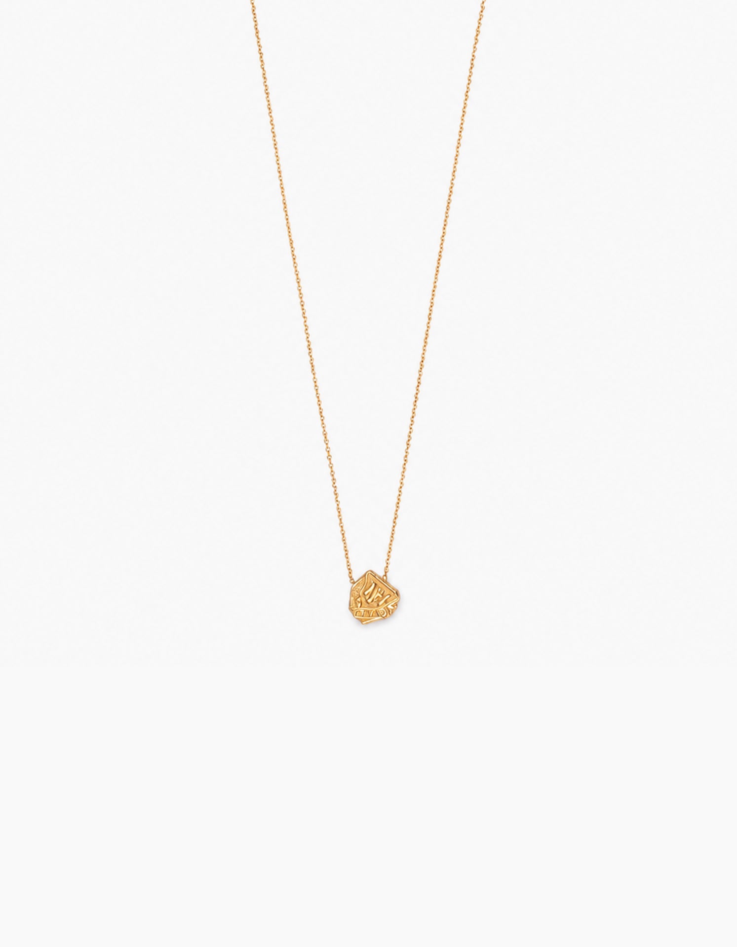 Heritage Crest Pendant Necklace