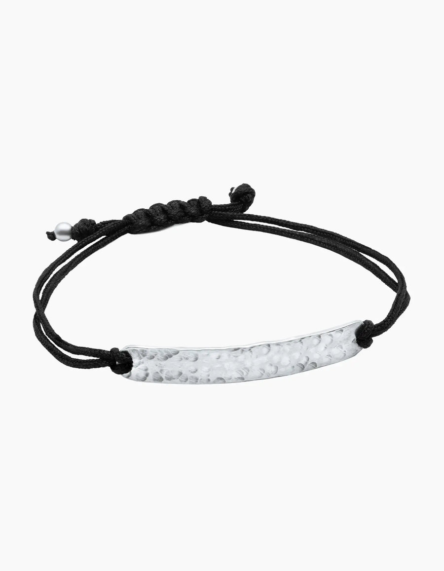 Cracked Silver Bracelet