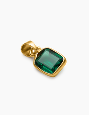 Emerald green pendant