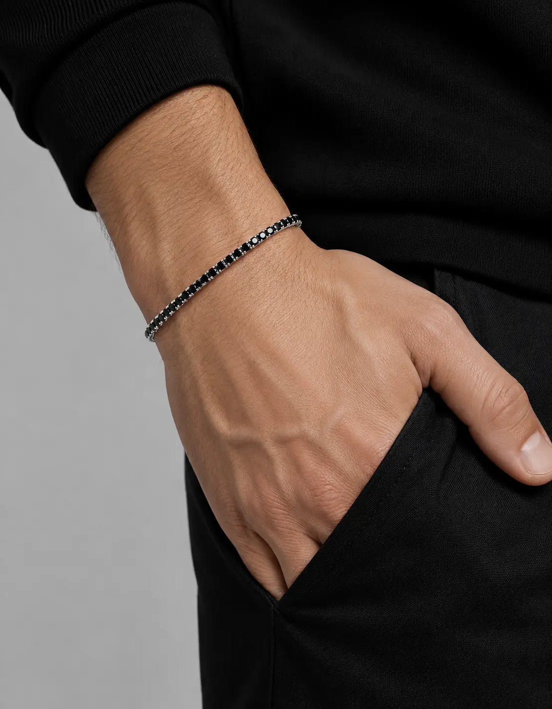 Silver Tennis Bracelet