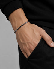 Silver Tennis Bracelet ZJ jewellery  Silver Tennis Bracelet