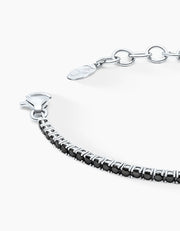 Silver Tennis Bracelet ZJ jewellery  Silver Tennis Bracelet