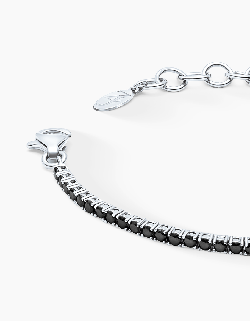 Tennis bracelet silver