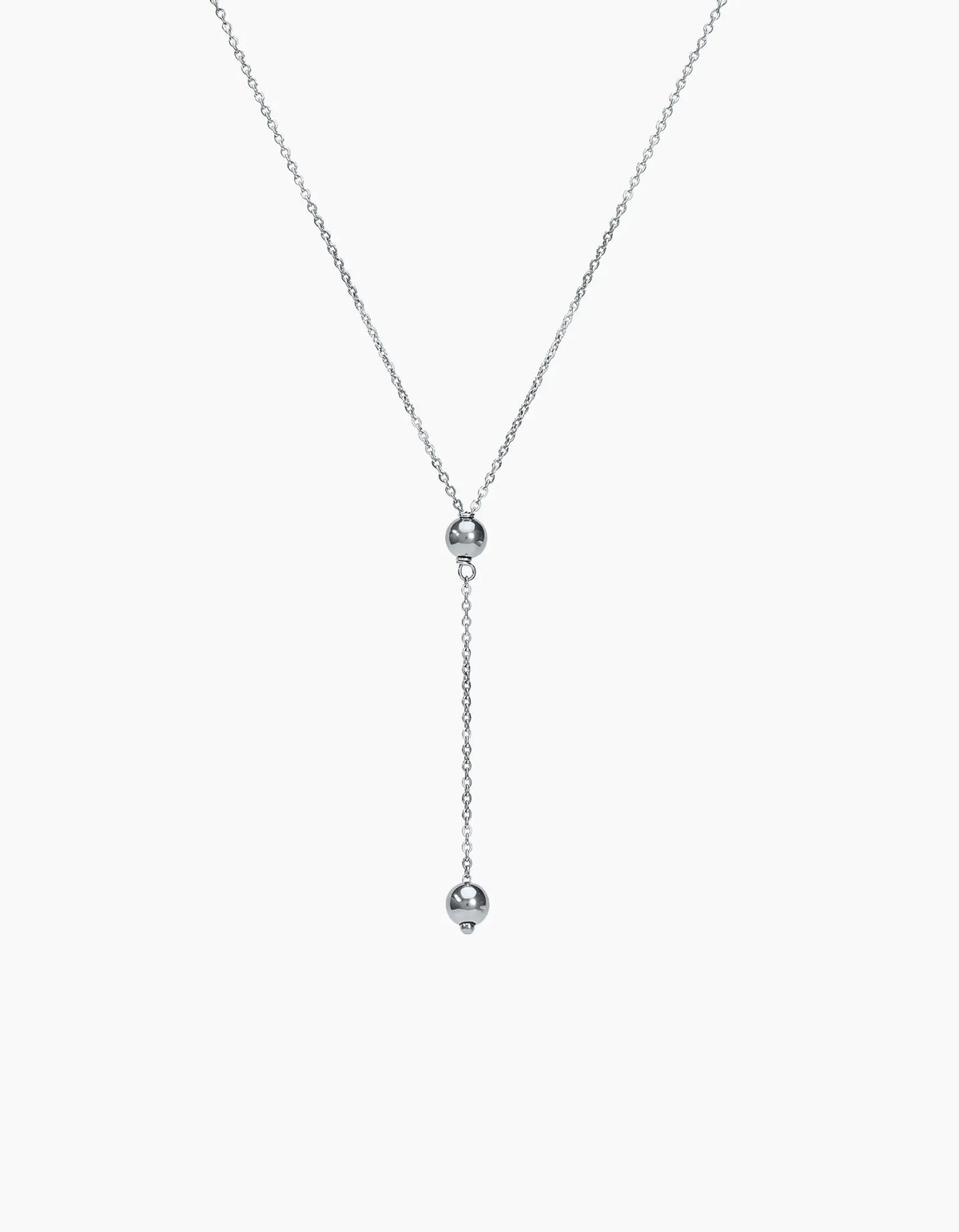 Twin Pebble Necklace ZJ jewellery  Twin Pebble Necklace