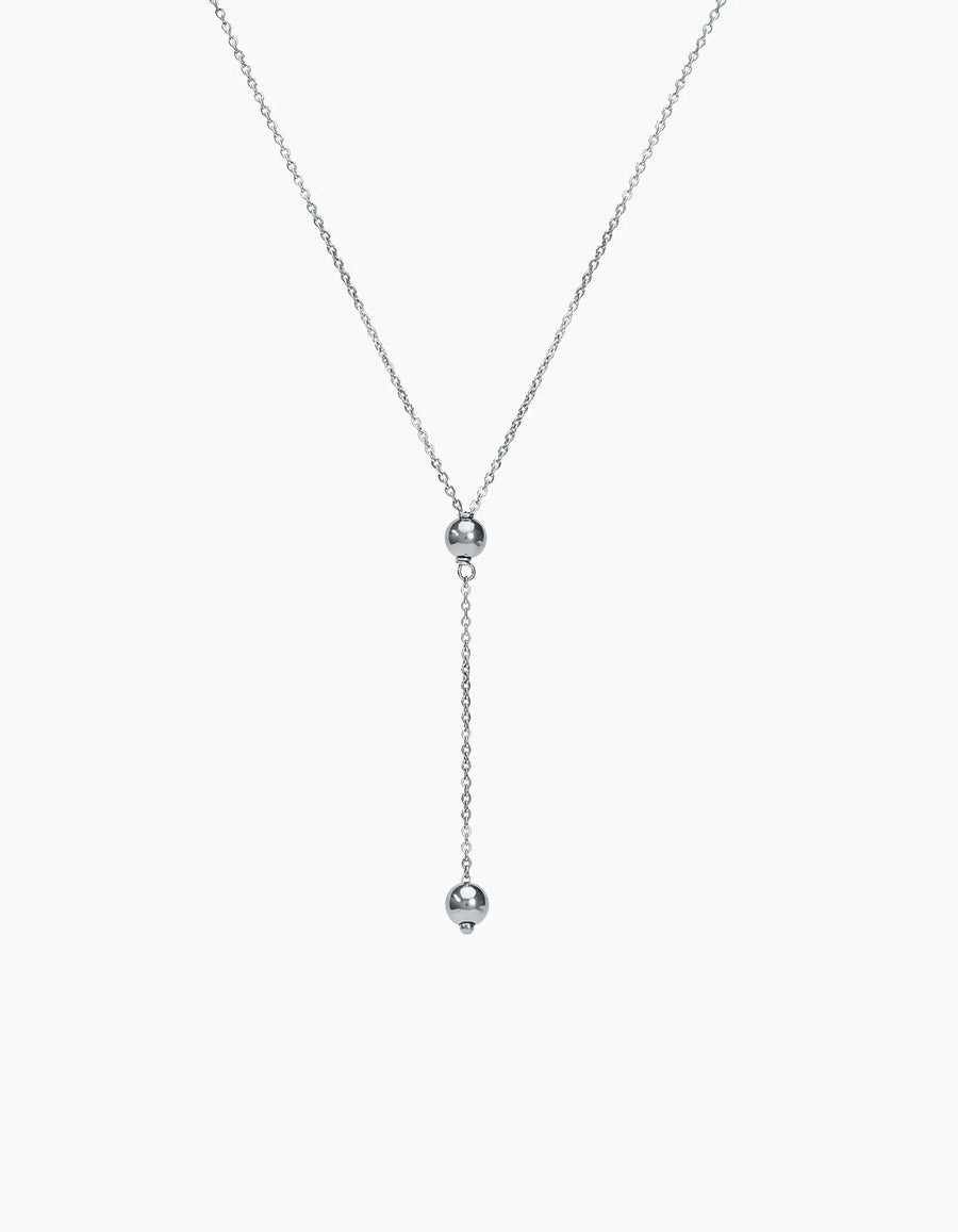 Twin Pebble Necklace