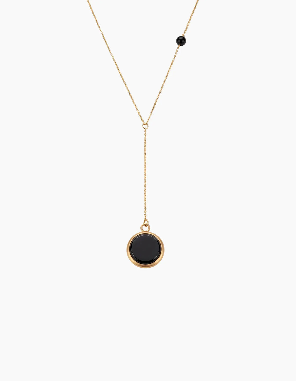 Black and Gold Plated ZJ jewellery  Black and Gold Plated