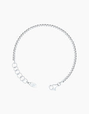 Silver Tennis Bracelet ZJ jewellery  Silver Tennis Bracelet