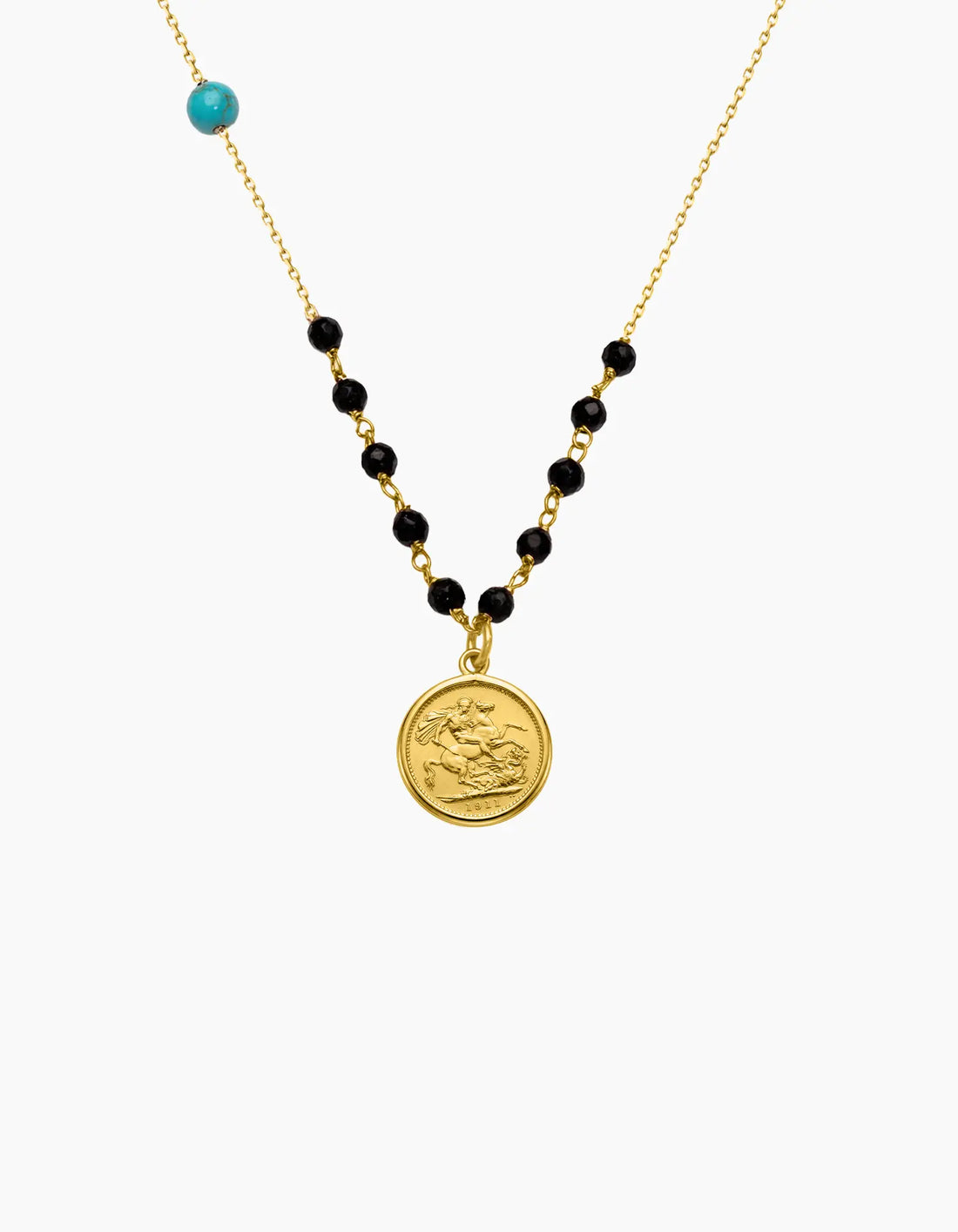 Black Stone Necklace