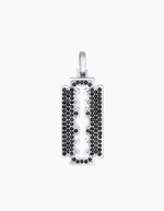 Load image into Gallery viewer, Razor necklace silver