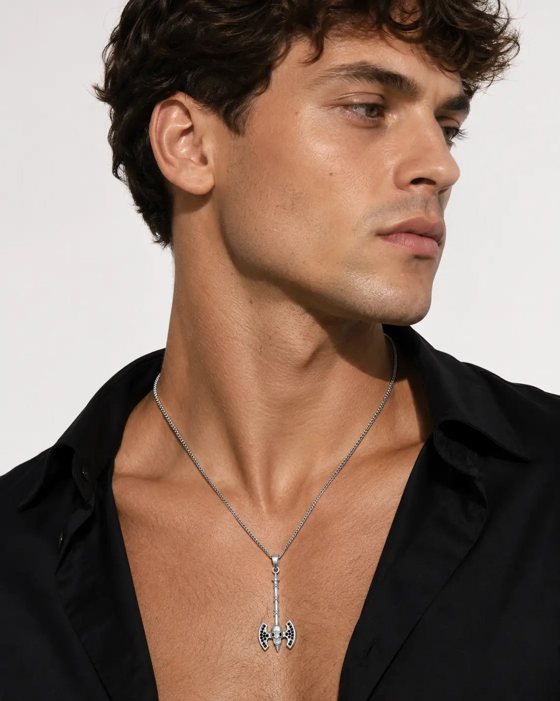 Silver Hammer Necklace