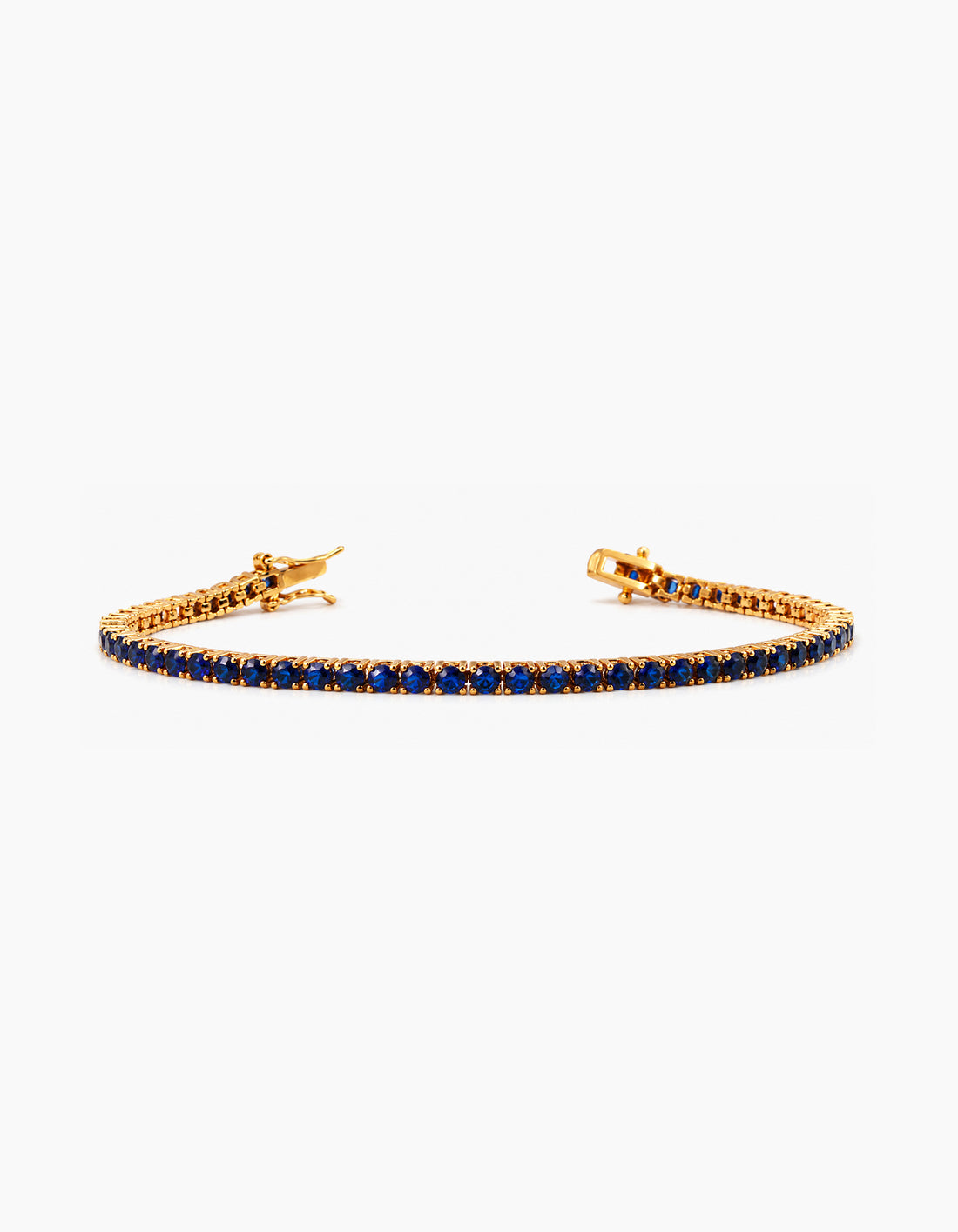 Sapphire Tide Tennis Bracelet