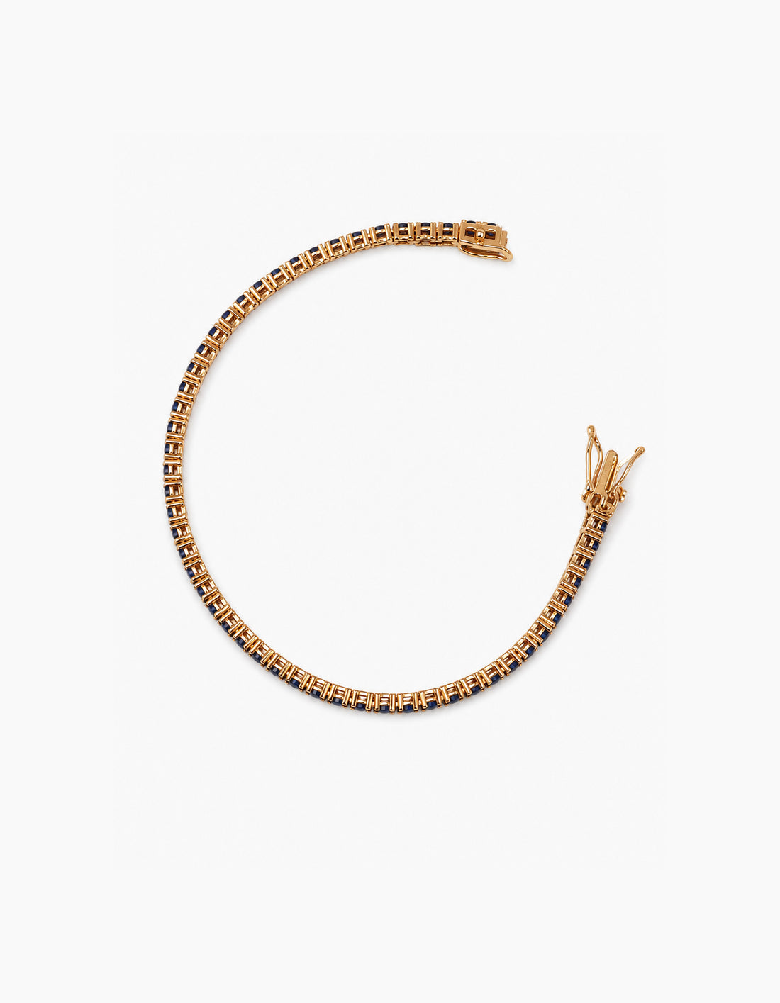 Sapphire Tide Tennis Bracelet