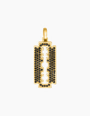 Gold-Plated Razor Necklace ZJ jewellery  Gold-Plated Razor Necklace