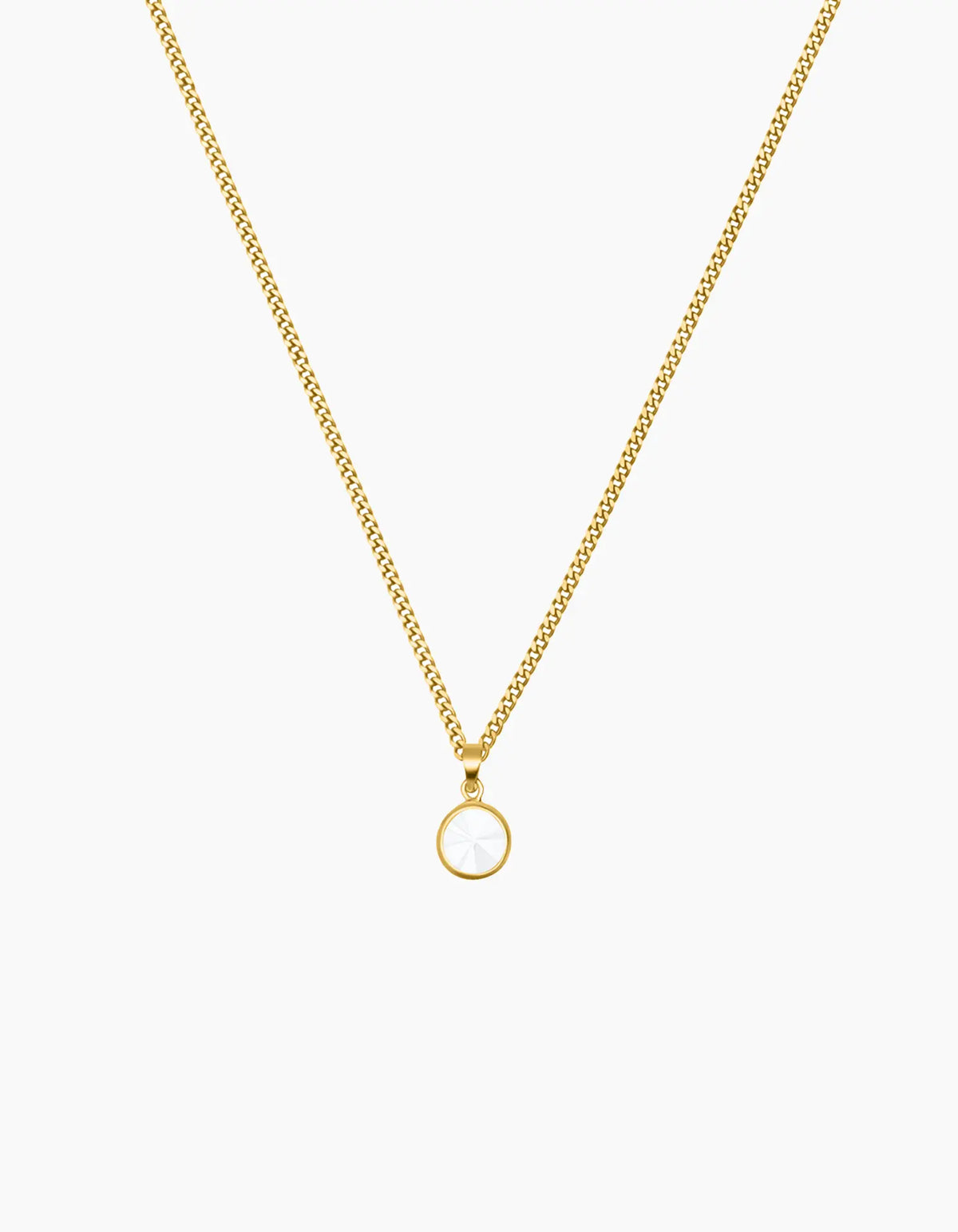 Round Ice Necklace ZJ jewellery  Round Ice Necklace
