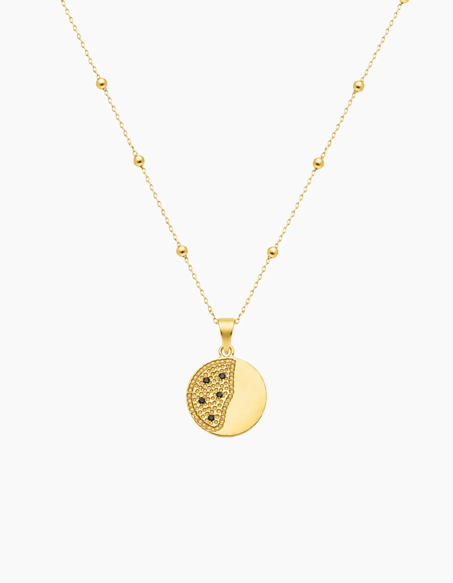 Round KTAGO Gold Plated