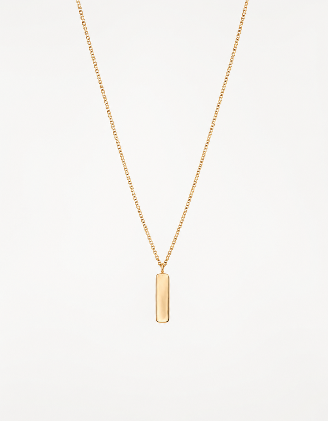 Axis Gold Bar Necklace
