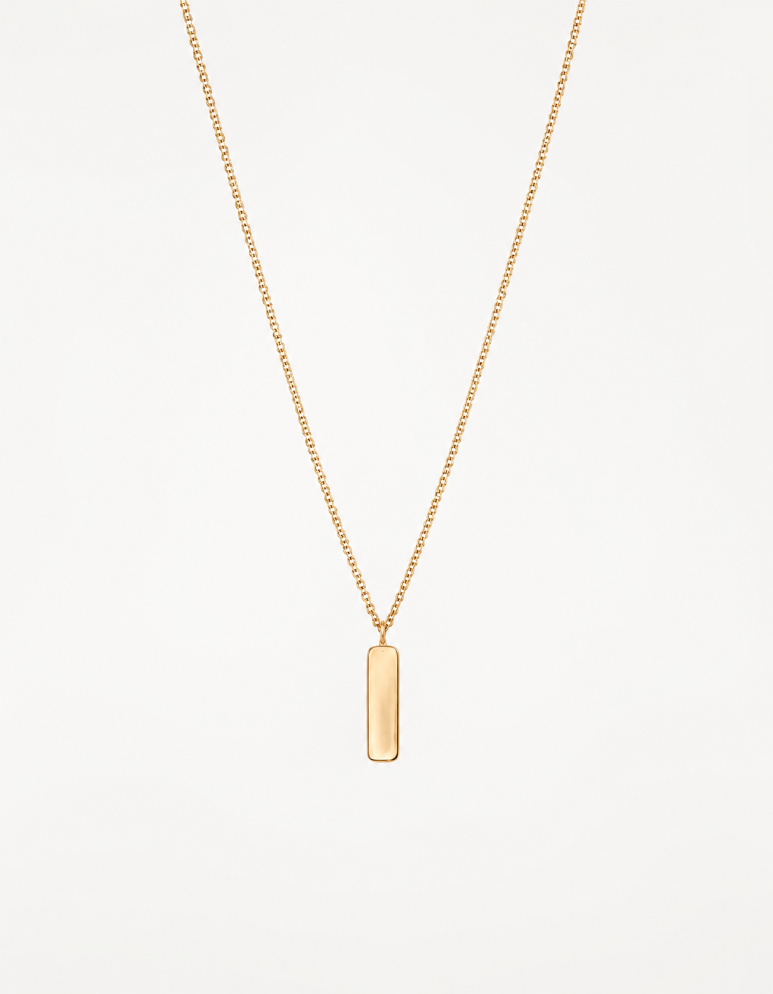 Axis Gold Bar Necklace