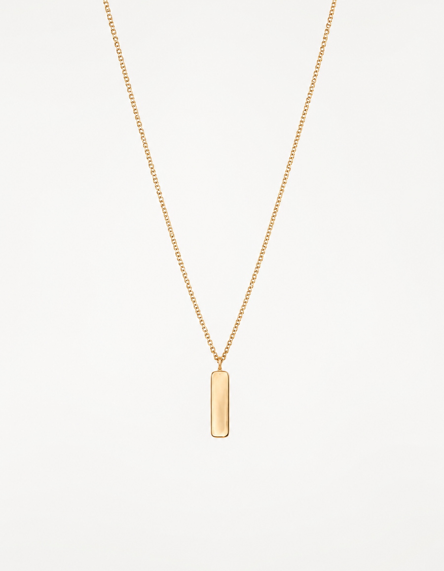 Axis Gold Bar Necklace
