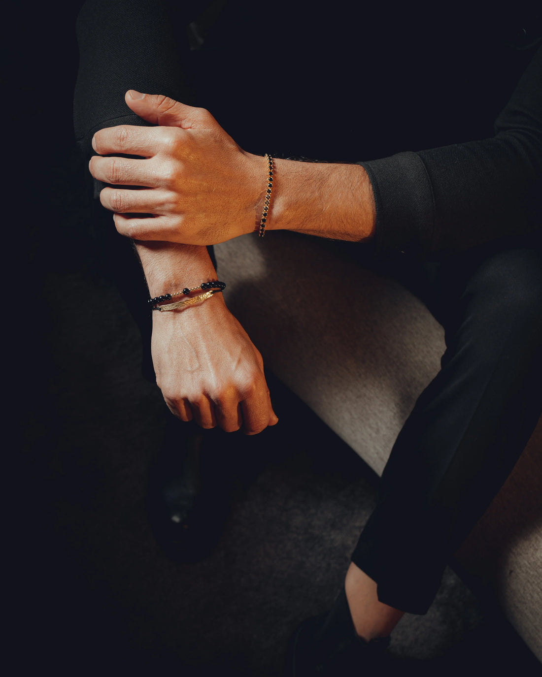 Cracked Silver Bracelet