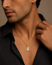 Gold Plated Owl Necklace ZJ jewellery ZJ jewellery Gold Plated Owl Necklace