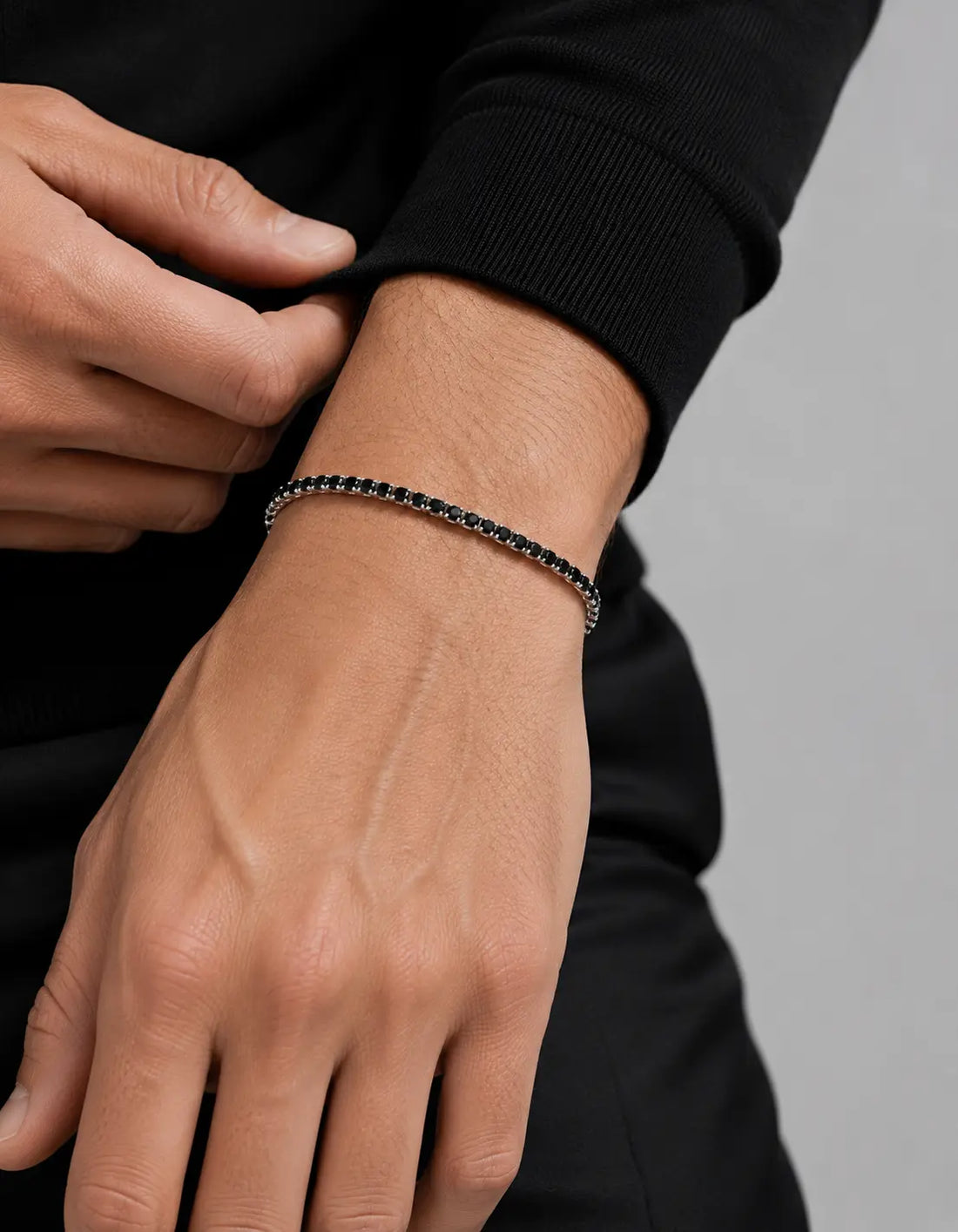 Silver Tennis Bracelet